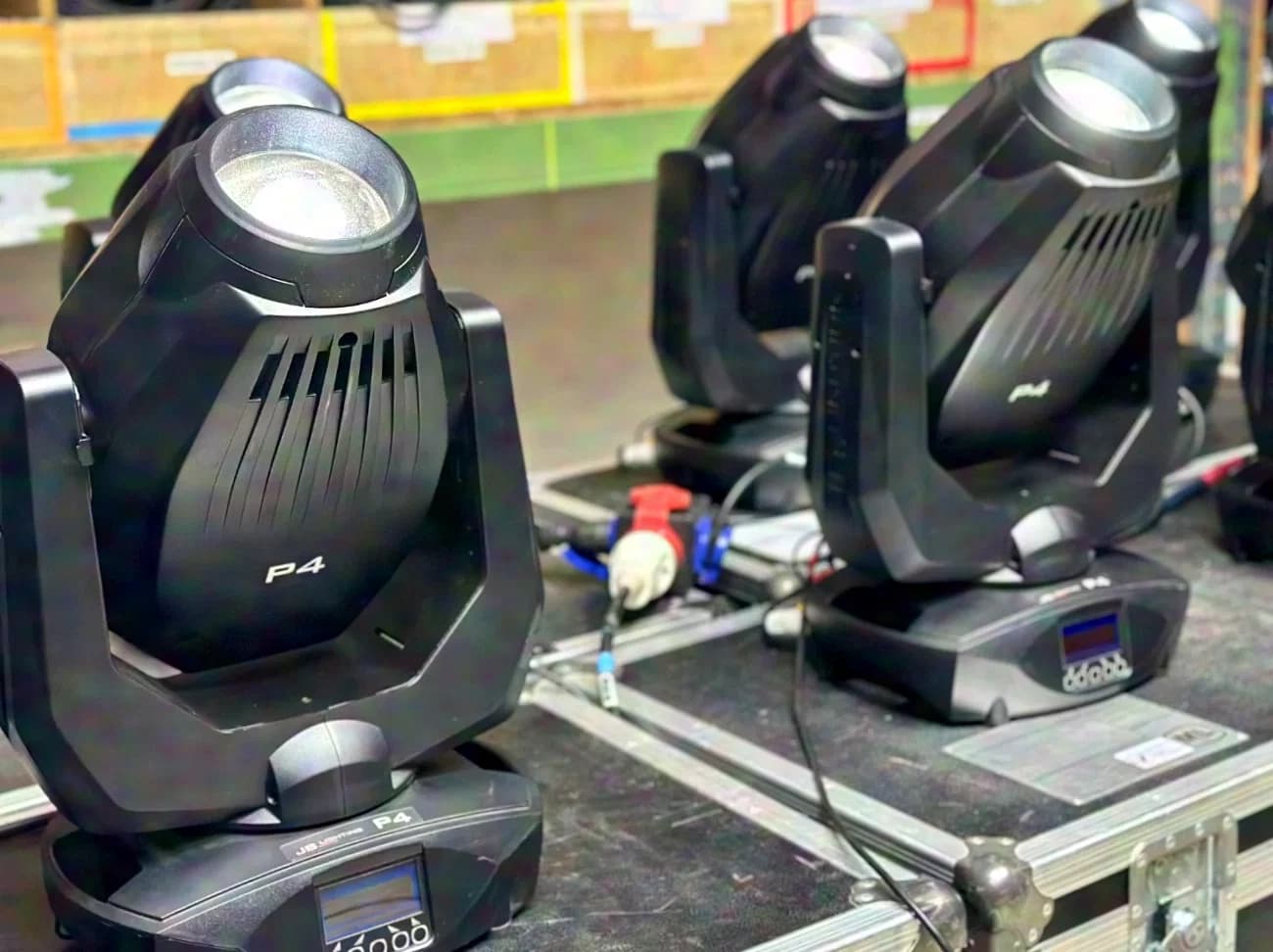 JB Lighting Lot de 2 Varyscan P4 Moinghead Spot