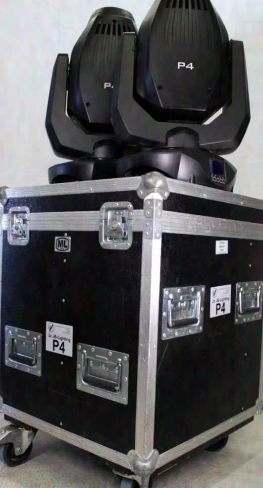 JB Lighting Lot de 2 Varyscan P4 Moinghead Spot