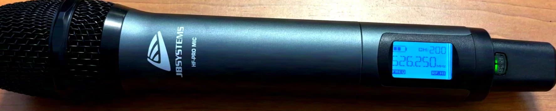 JB-Systems HF-Pro Twin Diversity 514-542Mhz Set sans fil