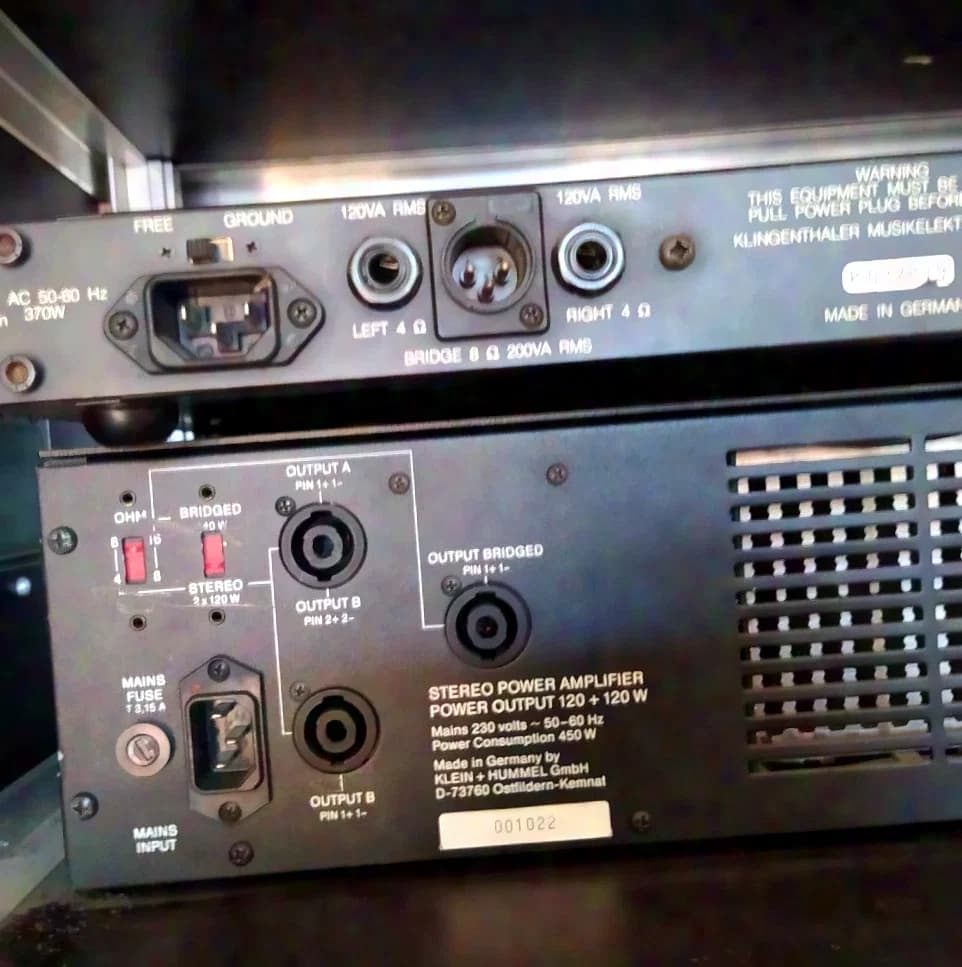 Amplificateur de puissance KME SPA 240 VB + amplificateur de puissance de studio SA240