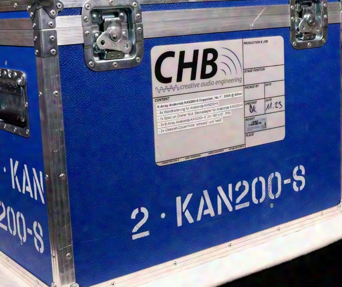 K-Array Anakonda KAN200+8 Double Set