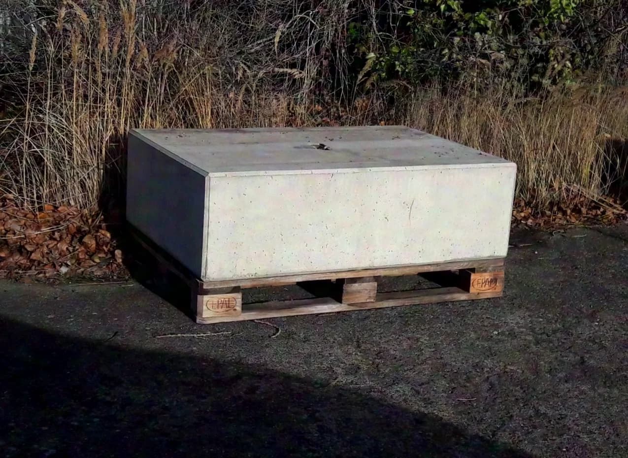 Contrepoids 750kg 120x80cm Lest sur palette Europe
