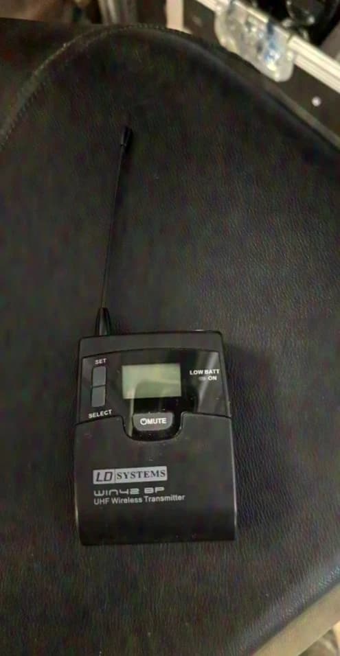 LD Systems Win42 Belt Pack 516-558 MHz