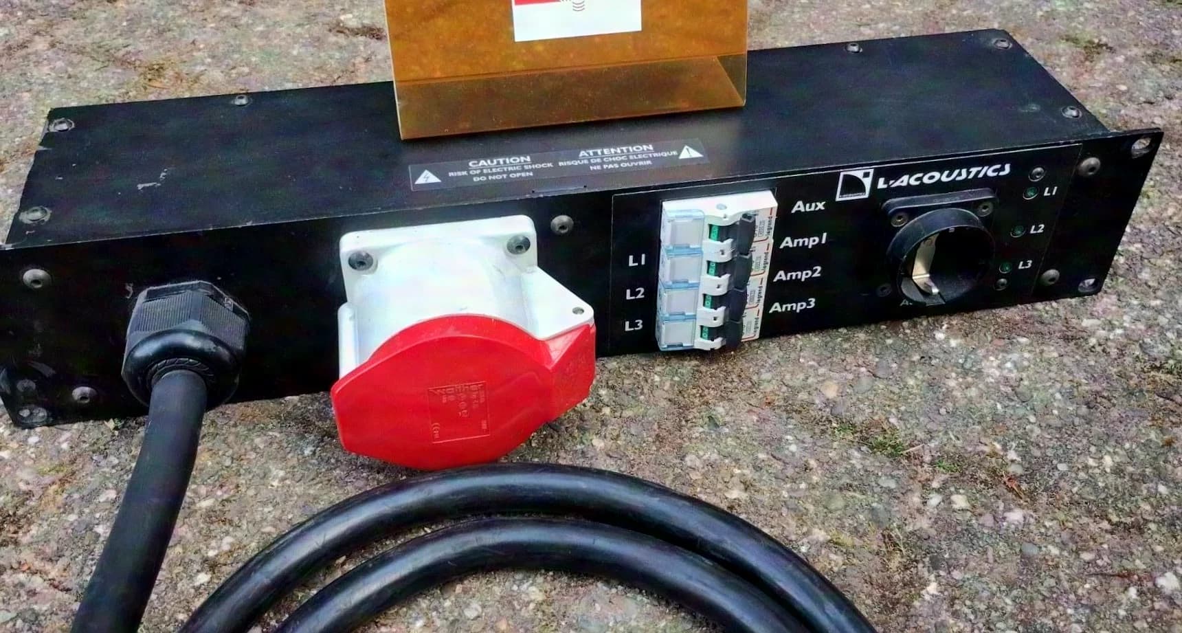 L Acoustics LA-Power distributeur de courant 32A CEE