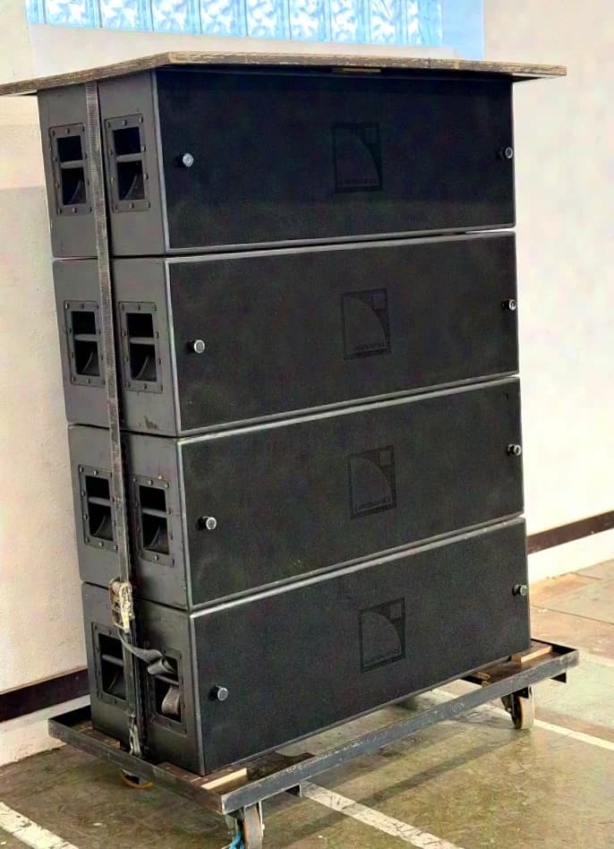 L-Acoustics v-Dosc incl. 4er Chariots als 24er Set