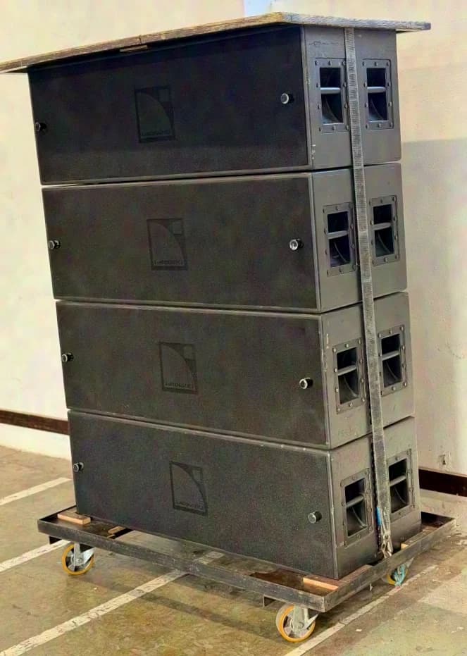 L-Acoustics v-Dosc incl. 4er Chariots als 24er Set