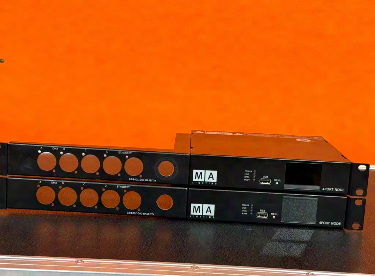 MA LIGHTING grandMA2 4Port Node avec Rackmount