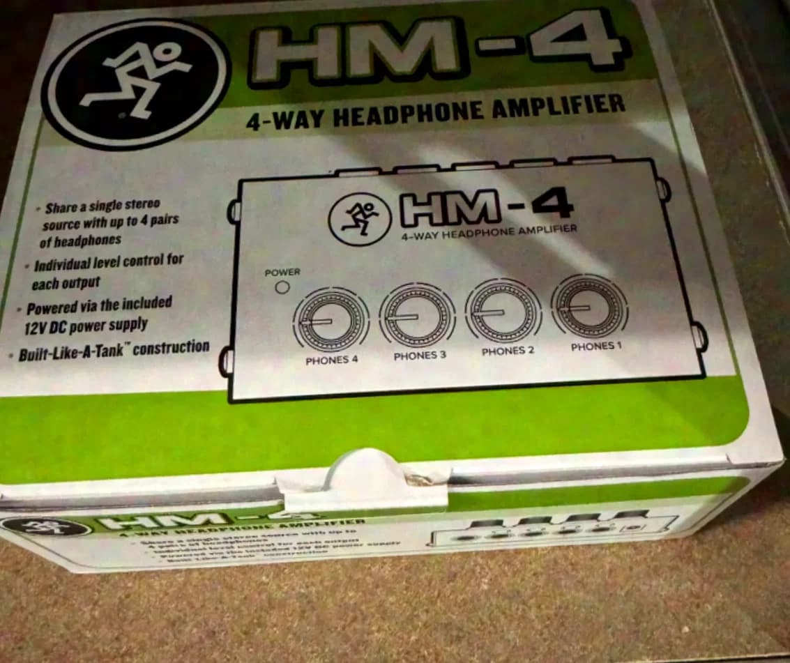 Mackie HM-4 amplificateur casque 4 canaux
