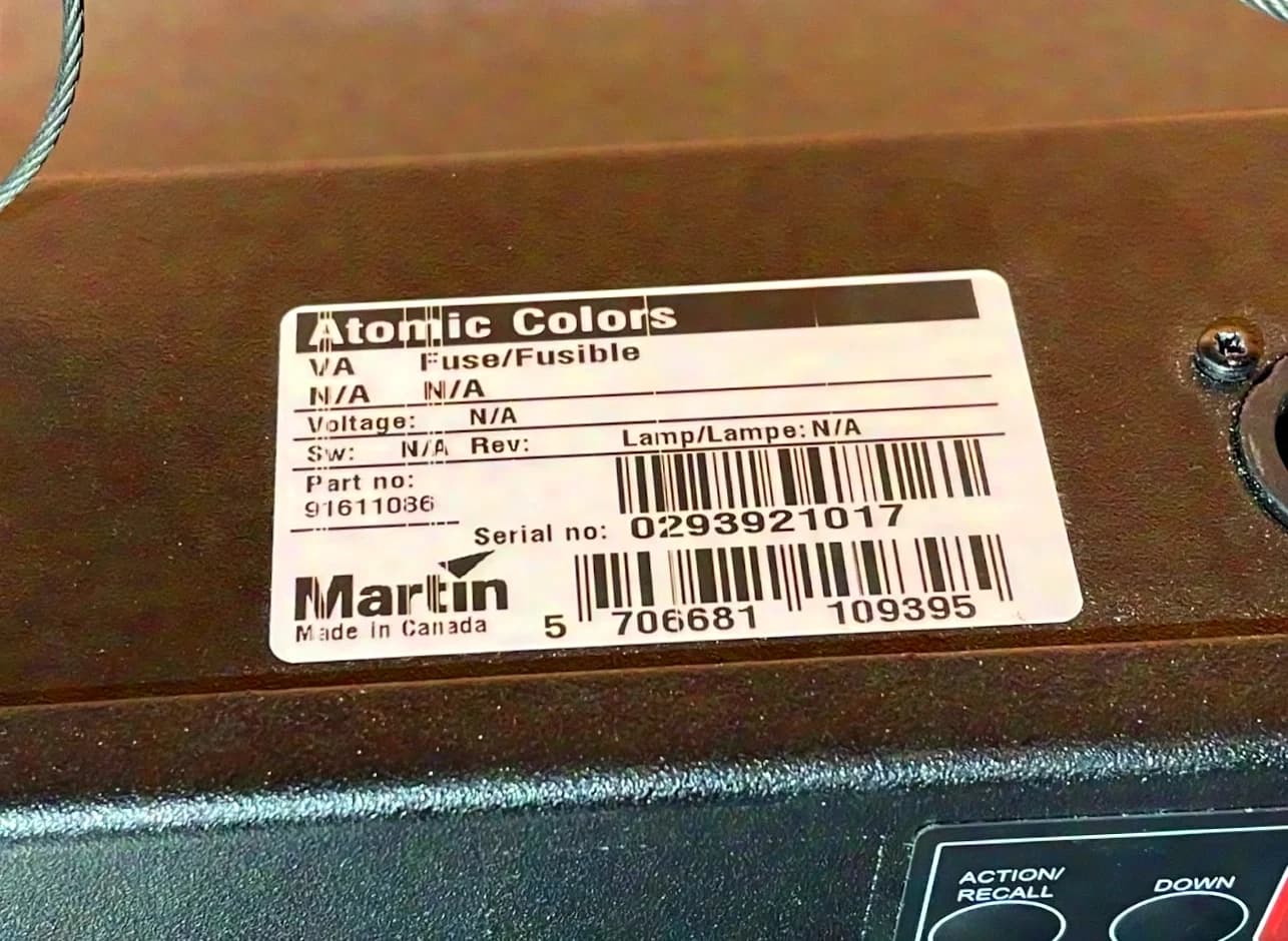 Martin Atomic Colors Color Scroller