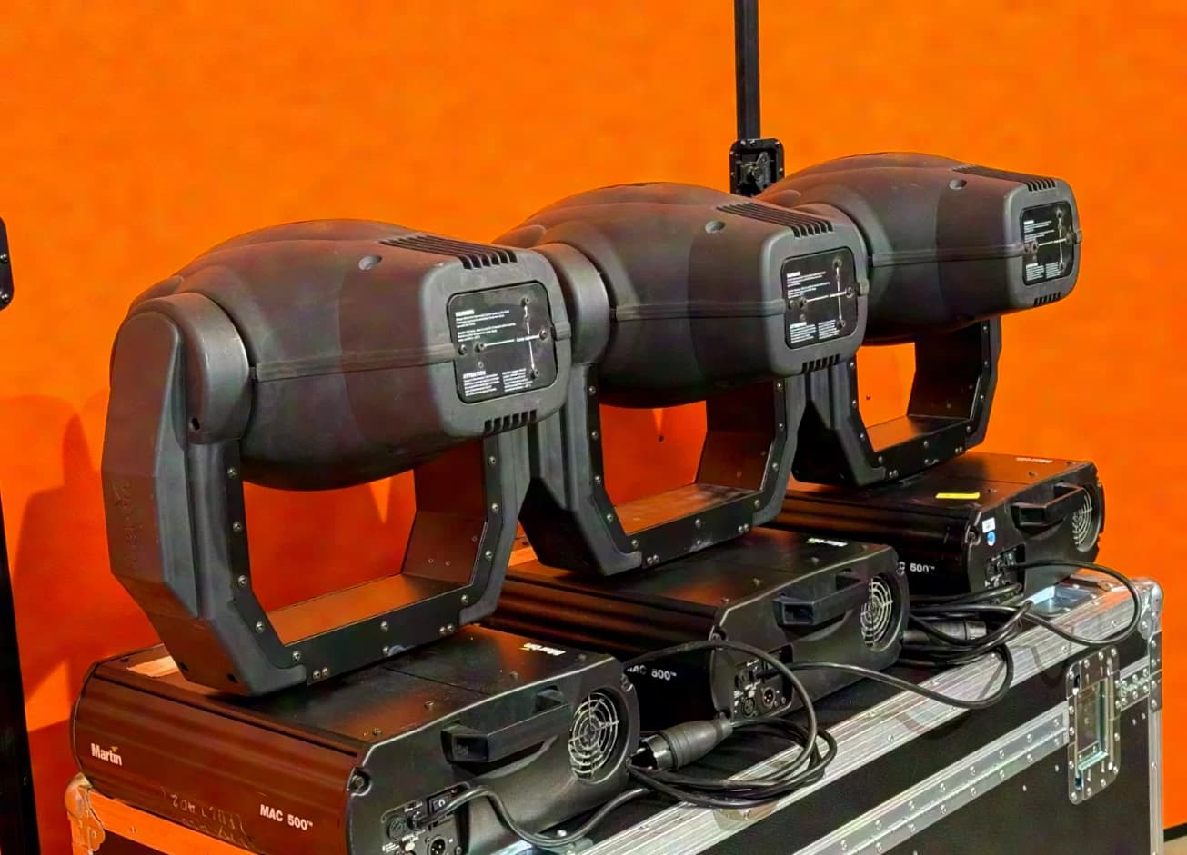 Martin MAC 500 Moving-Head Spot - Lot de 3 Défectueux