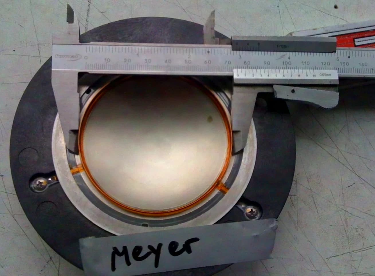 Diaphragme de remplacement OEM Meyer Sound MS1401-B pour moteur d’aigus