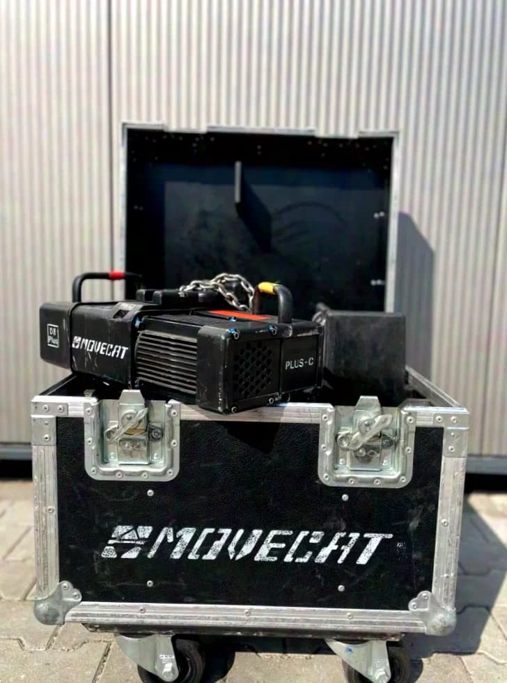 Movecat D8+ 320kg 18m chaîne Plus avec Case inclus