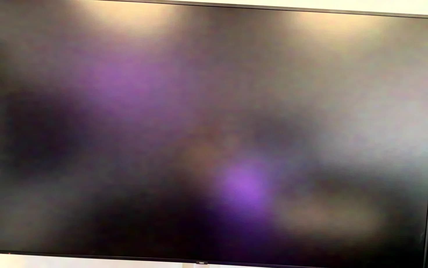 NEC M861 LCD 86" Large Format Display avec Case