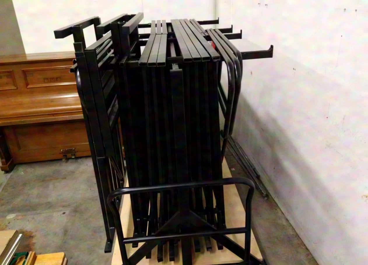 Garde-corps de sécurité NIVOflex pour praticables de scène