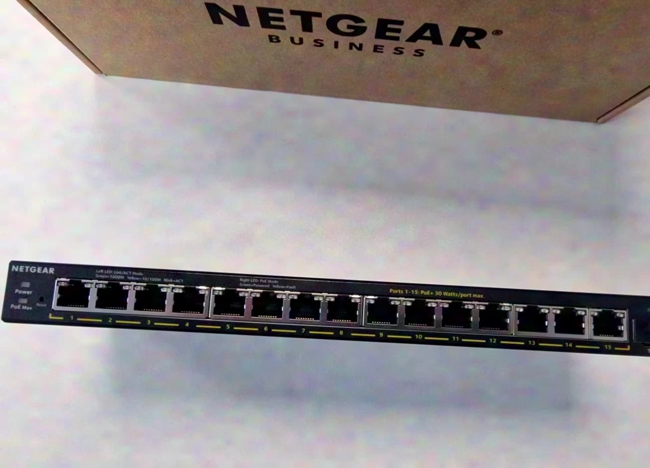 Netgear GS316EP PoE Switch 15/16 Port LAN Switch