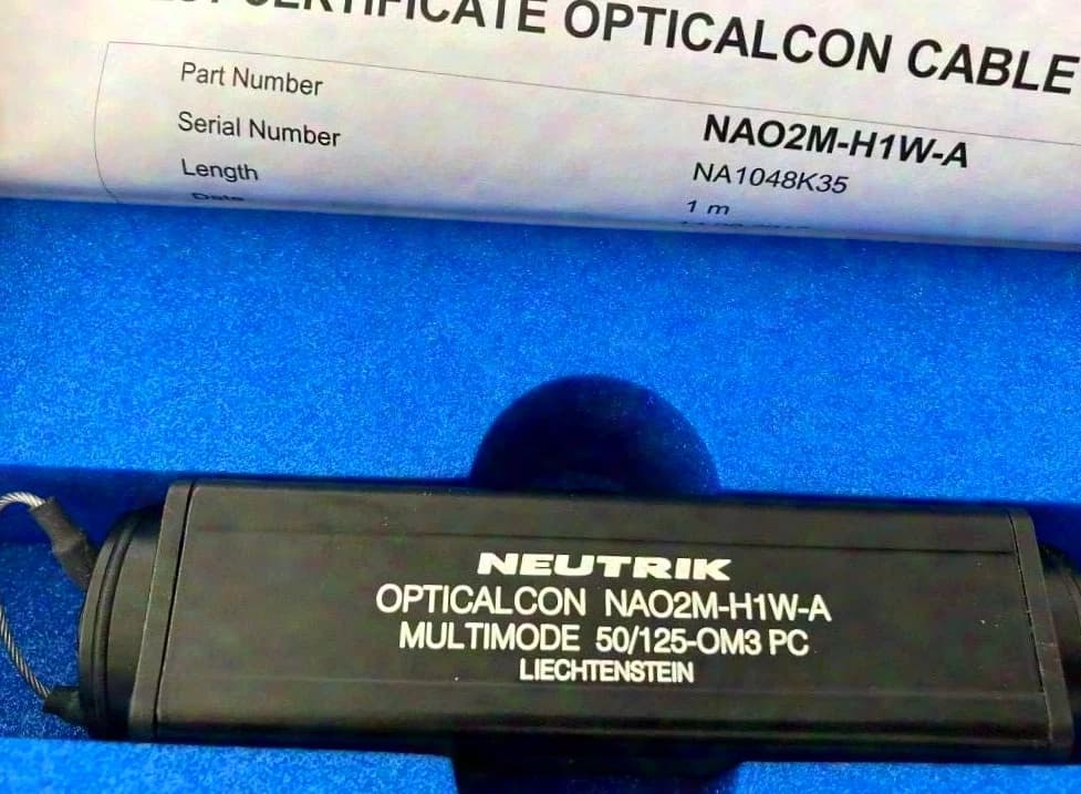 Neutrik OpticalCon Duo NAO2M H1W A