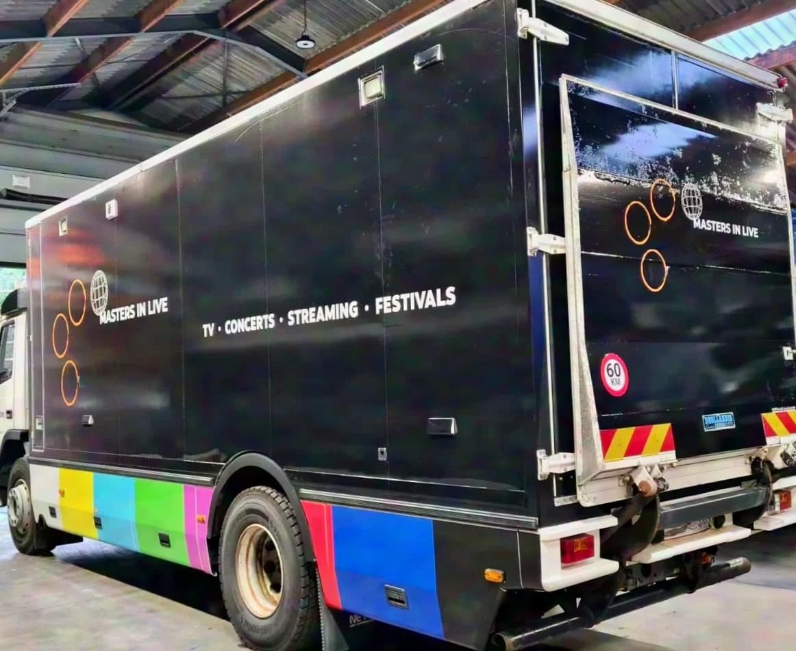 Camion régie prêt pour les productions TV et événementielles Volvo FM7, FM 4x2R 7.1