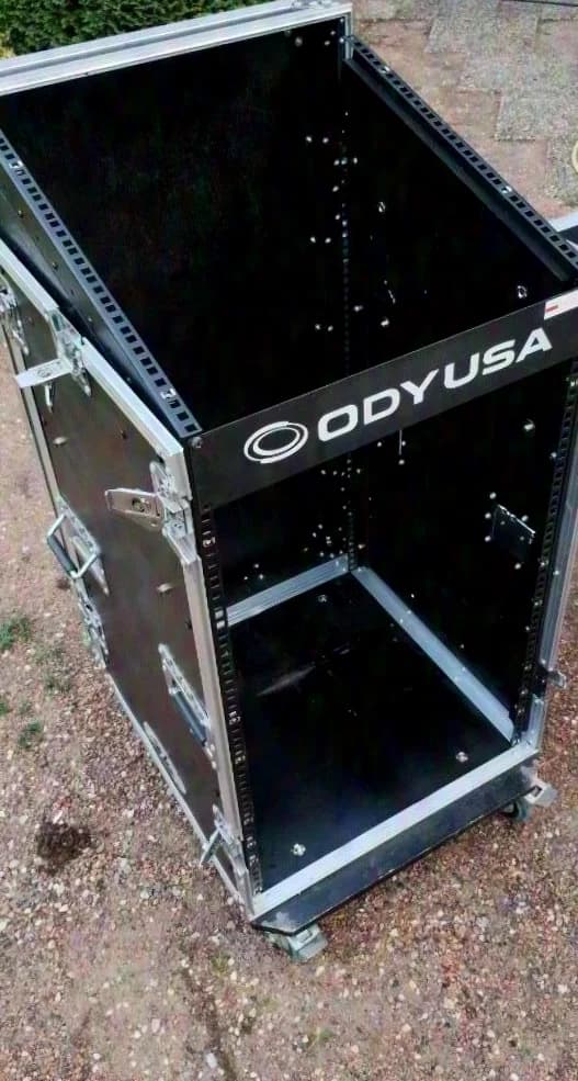 ODY USA DJ Case Rack Winkelrack mit Tisch