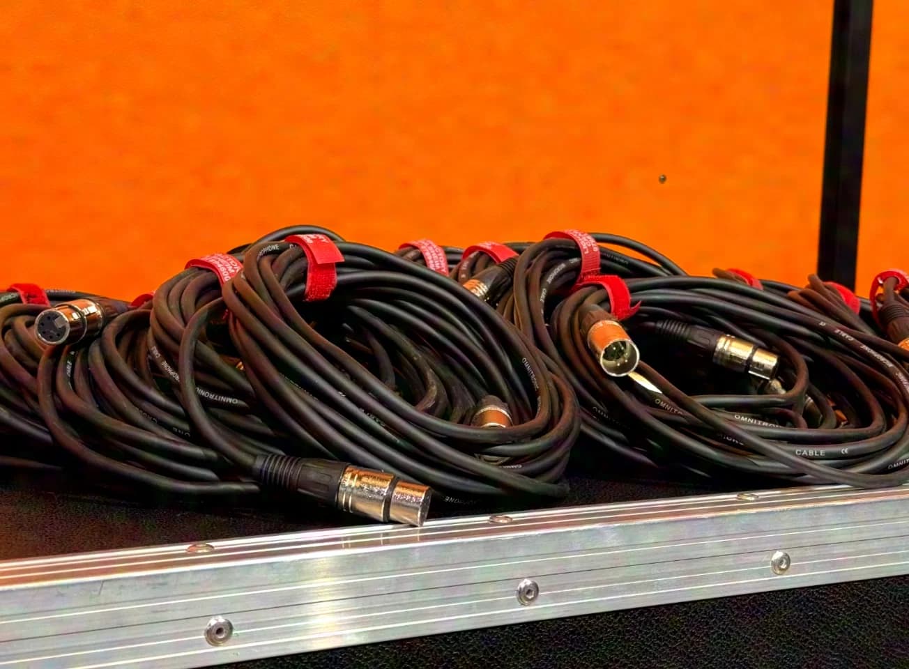 OMNITRONIC Câble XLR DMX 5 broches 5m - 27 pièces