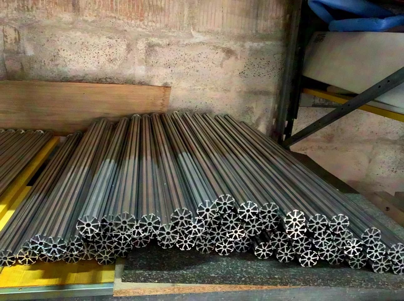 Supports, profilés Octanorm, S100.11 & S108.11, 248cm, 100cm, 80cm