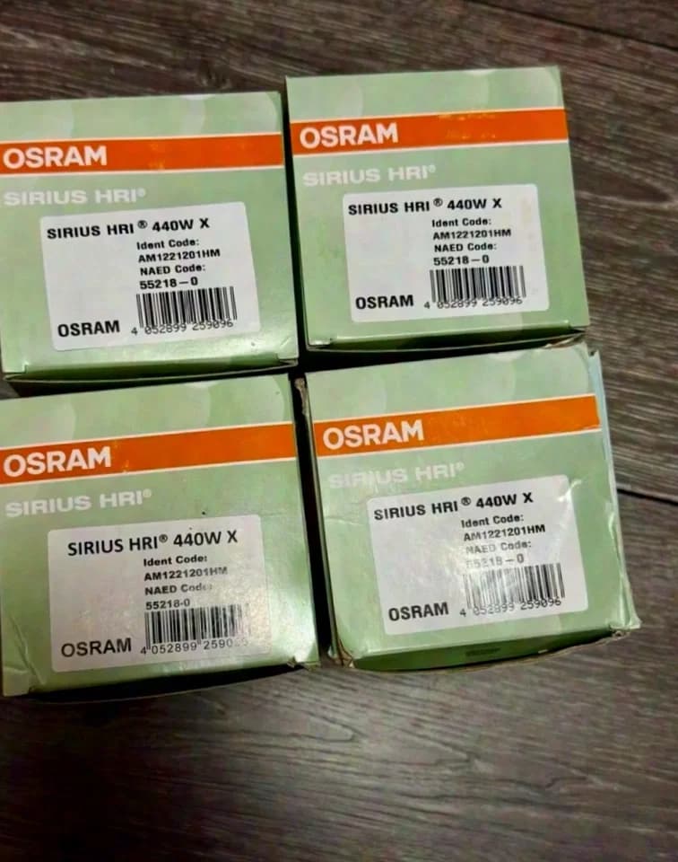 Lampe Osram Sirius HRI 440w X de remplacement pour Mythos 2, naed 55218