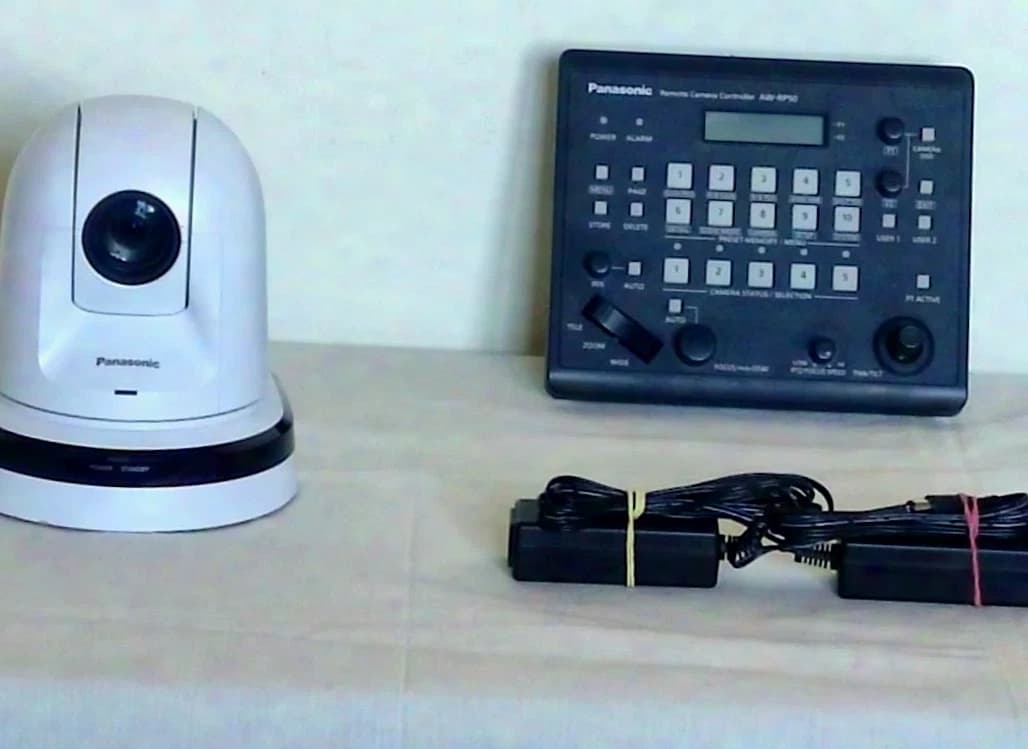 PANASONIC AW RP50 CONTROLLER COMMANDE x LIVE STREAMING TV 4K Caméra PTZ