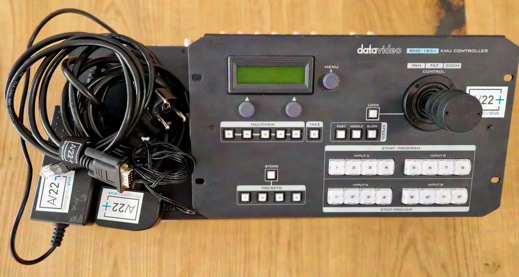 !MISE À JOUR DU PRIX ! Datavideo SET KMU 100 & RMC-185 Processeur multicaméra