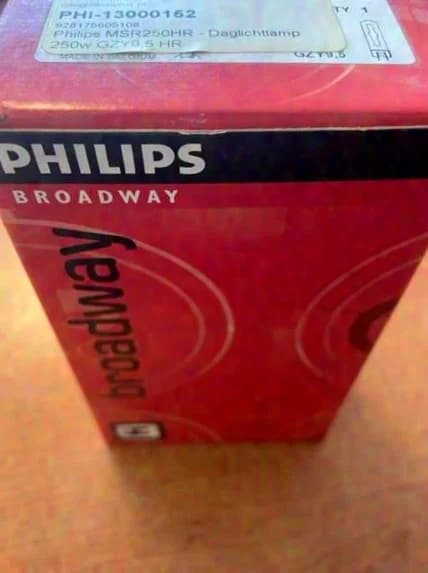 Philips MSR 250 HR 250W GZY-9,5