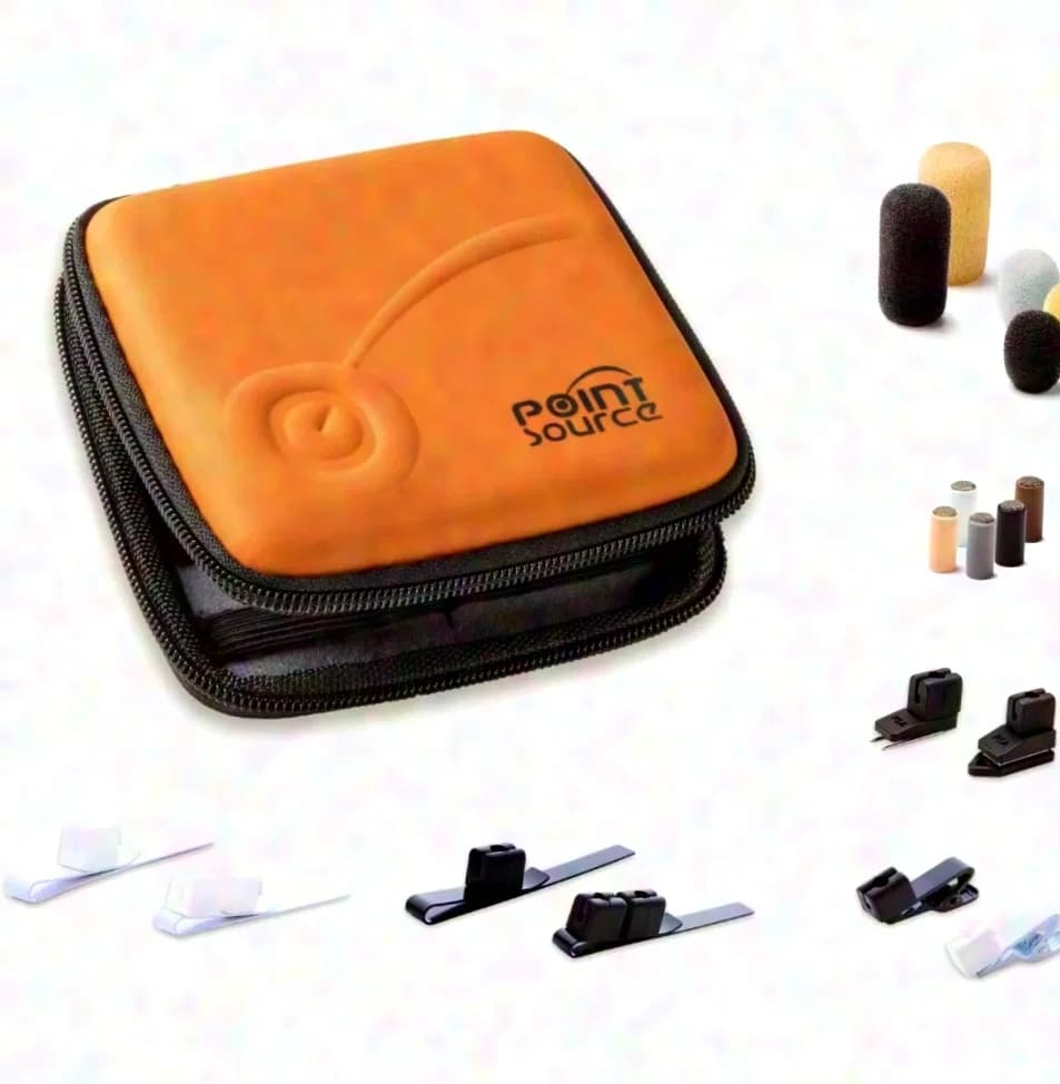 Point Source Audio CO-LAV-KIT Set organisateur d’accessoires pour lavalier avec accessoires
