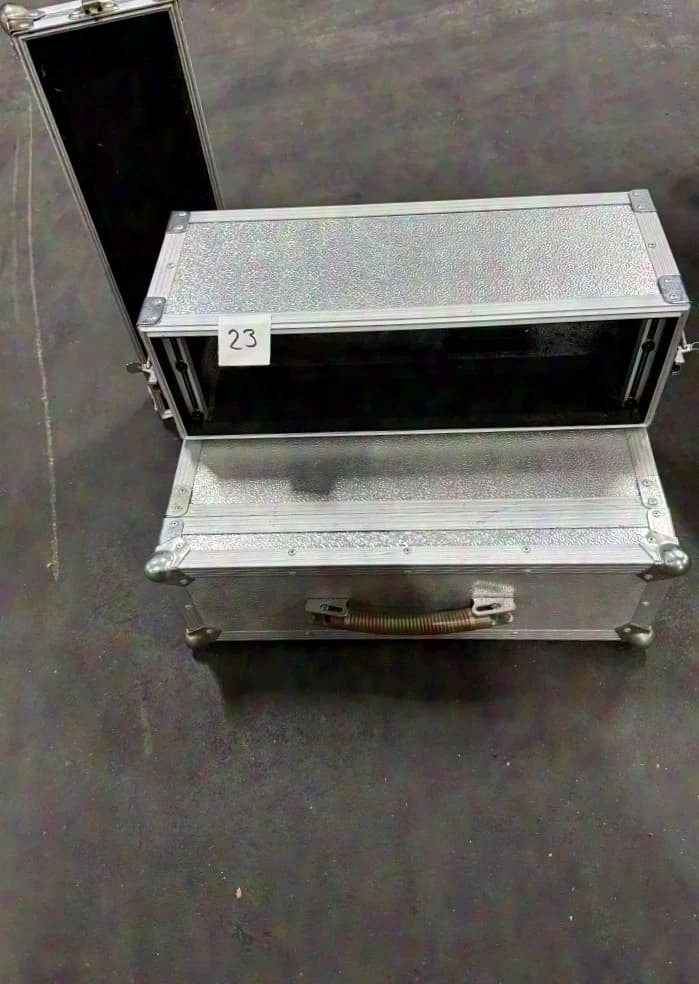 Rack/Case 3U argenté