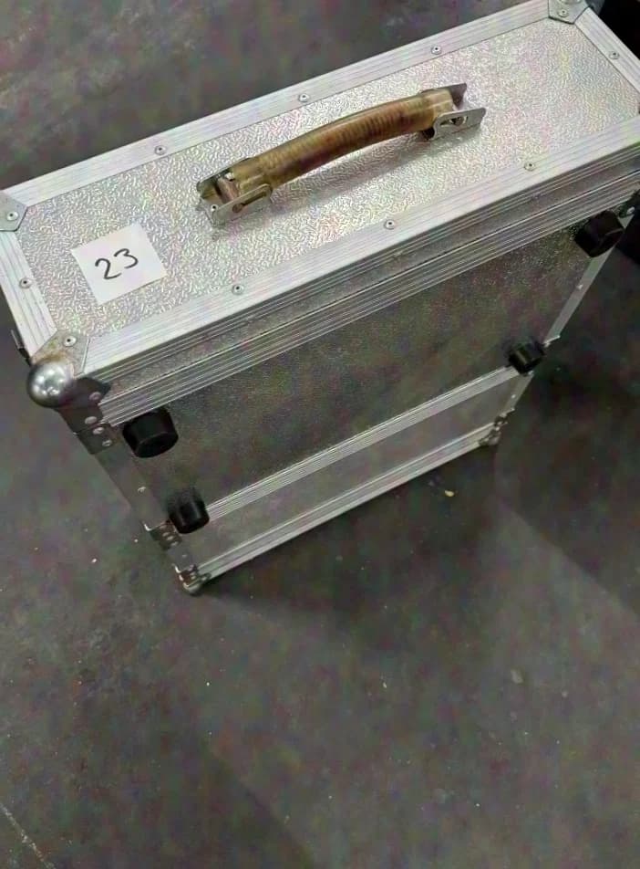 Rack/Case 3U argenté