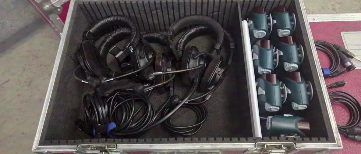 Système d’intercom filaire Riedel RPL 2000