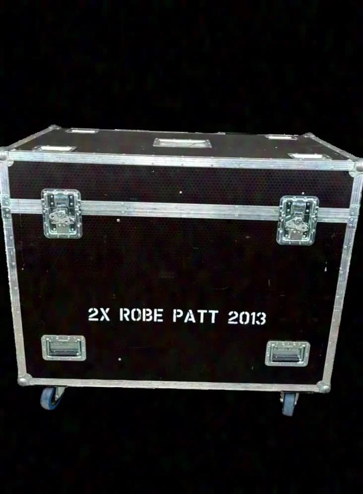 Robe Patt 2013 (projecteur rétro) set de 2 avec Case
