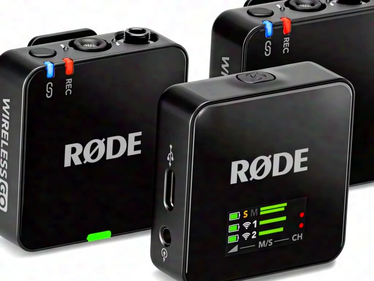 Rode WIGO Wireless Go GEN3 Système de microphones sans fil numérique à 2 canaux