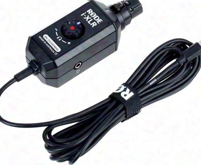 Adaptateur Rode i-XLR pour iOS, interface IXLR