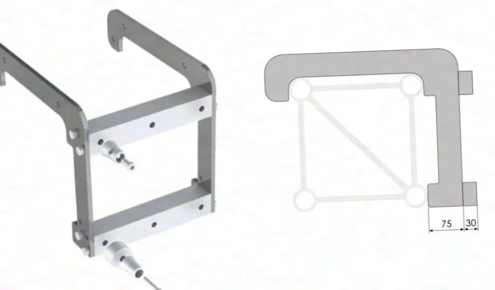 SIXTY82 HangOn82 - Connecteur de structure - angle flexible