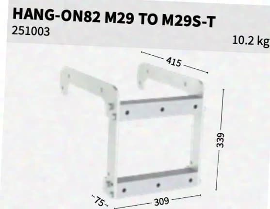 SIXTY82 HangOn82 - Connecteur de structure - angle flexible