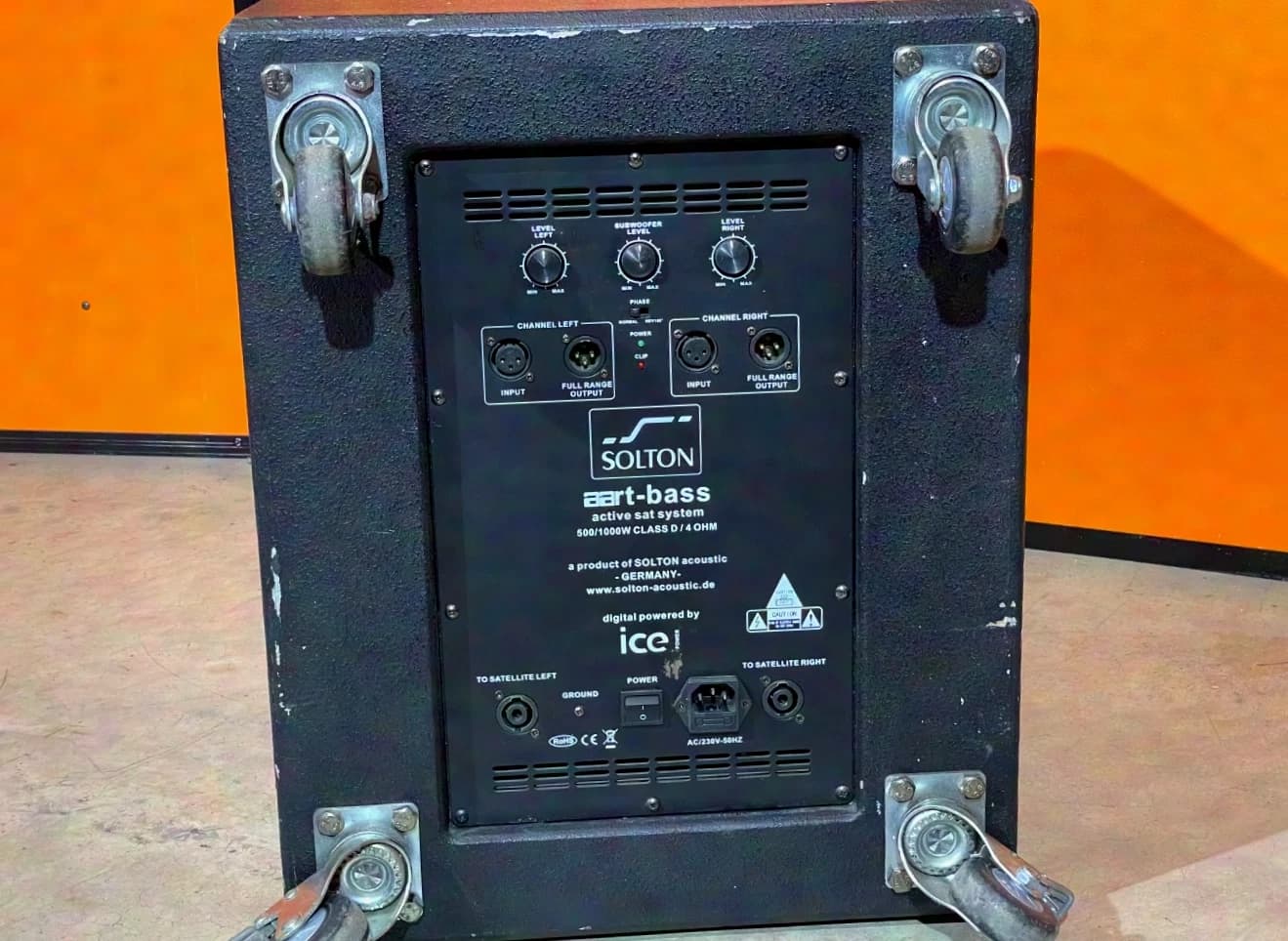 SOLTON aart-bass + 2x aart 8 - Système complet actif