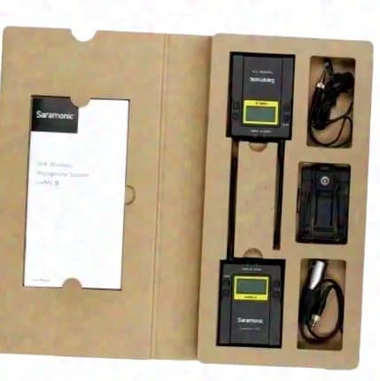 Set de microphone cravate Saramonic UwMic9 TX9 + RX9 UHF sans fil