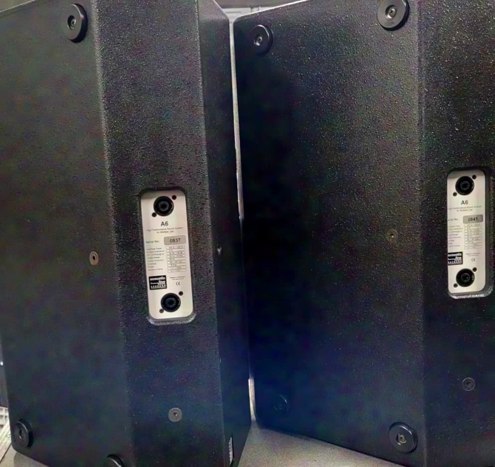 Enceintes Seeburg Acoustic Line A6