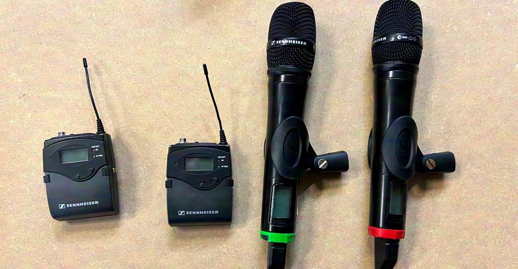 Sennheiser EM2050 BW / SKM2000 / SK2000 Sets de 2 et 4 unités