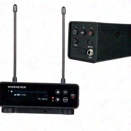 Sennheiser EW-DP EK système sans fil, bande Q1-6 470.2-526 MHz, émetteur/récepteur enfichable