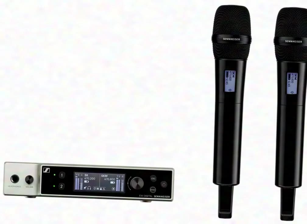 Composants Sennheiser EW-DX EM2 / EM4 Q1-9 ainsi que composants EW-D Q1-6