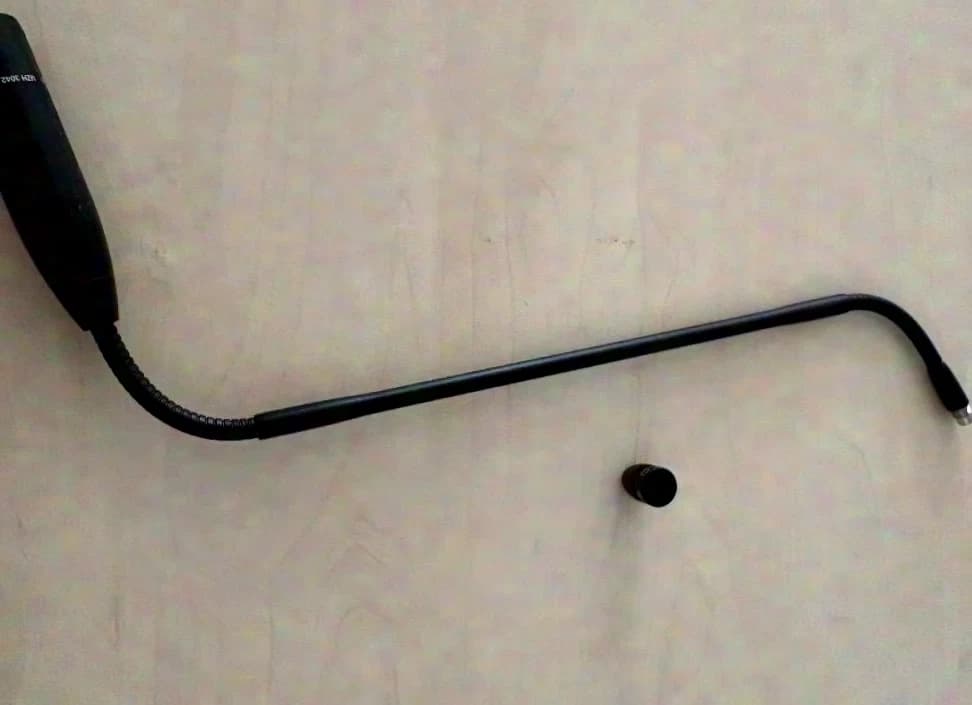 Sennheiser ME34 + MZH 3042 Microphone col de cygne