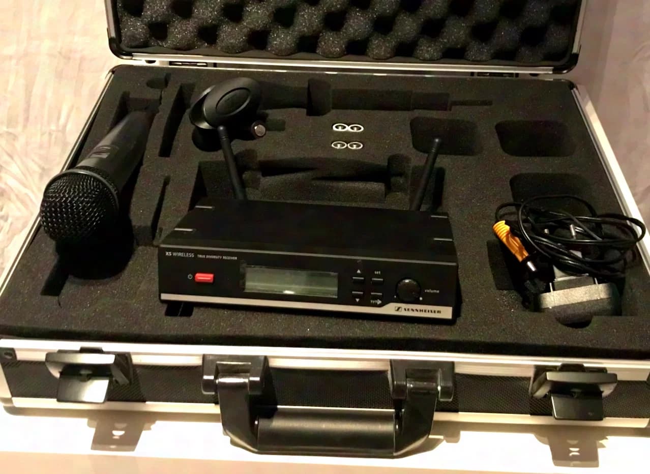 Sennheiser XSW 65 Set Émetteur main, XSW 72 Émetteur de poche avec câble d’appareil