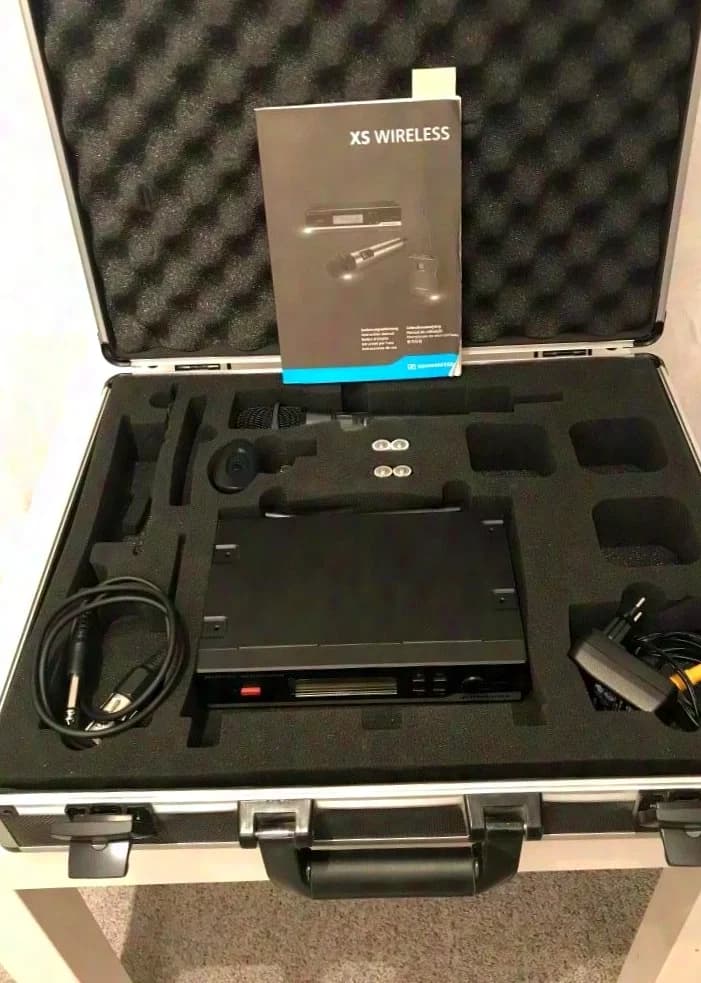 Sennheiser XSW 65 Set Émetteur main, XSW 72 Émetteur de poche avec câble d’appareil