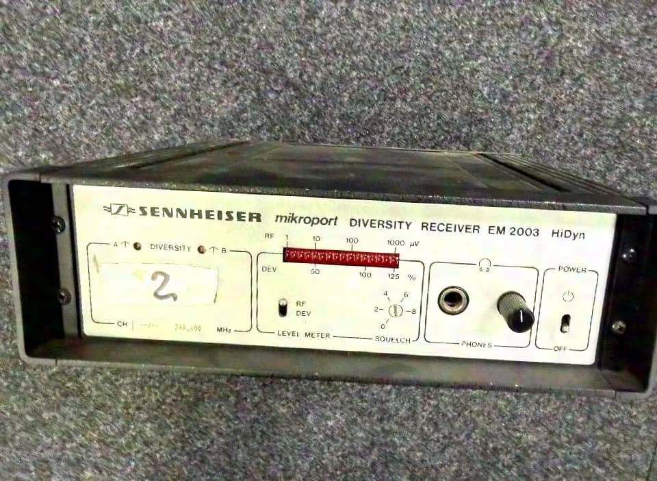 Sennheiser mikroport récepteur Diversity EM 2003 HiDyn