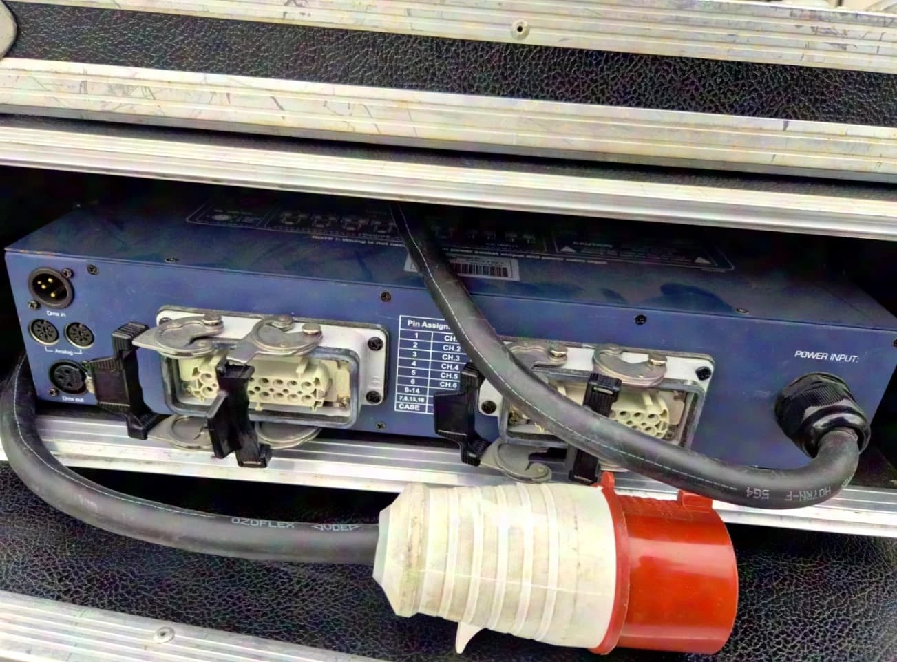 Showtec Gradateur numérique DMX 6 canaux D-Pack6 MKII 6x 2,3KW
