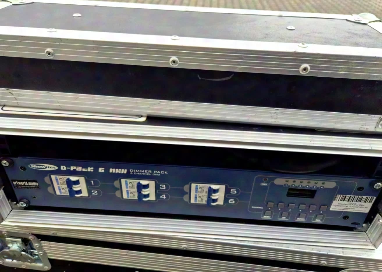 Showtec Gradateur numérique DMX 6 canaux D-Pack6 MKII 6x 2,3KW