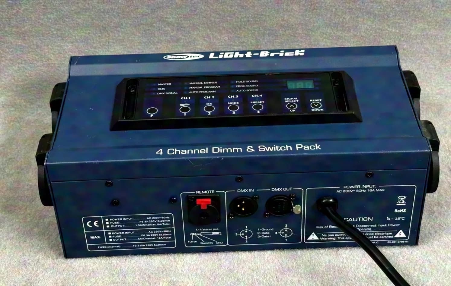 Showtec Light-Brick (4 Channel Dimm & Switch Pack)